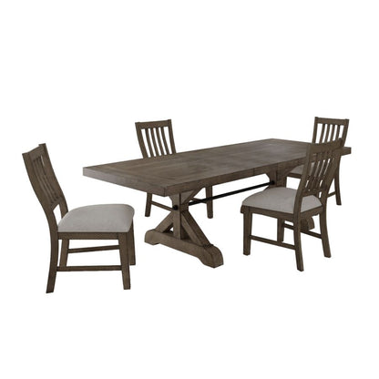 Baxton 5-Piece Dining Set
