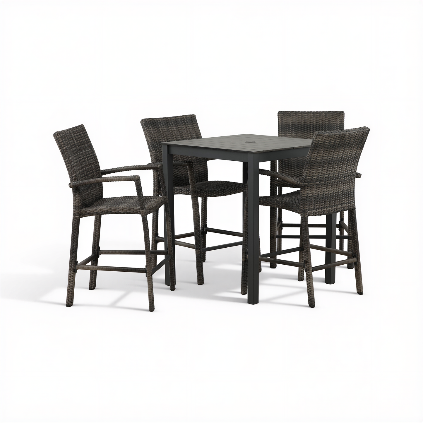 Chalfonte 5-Piece Outdoor Counter Patio Dining Set