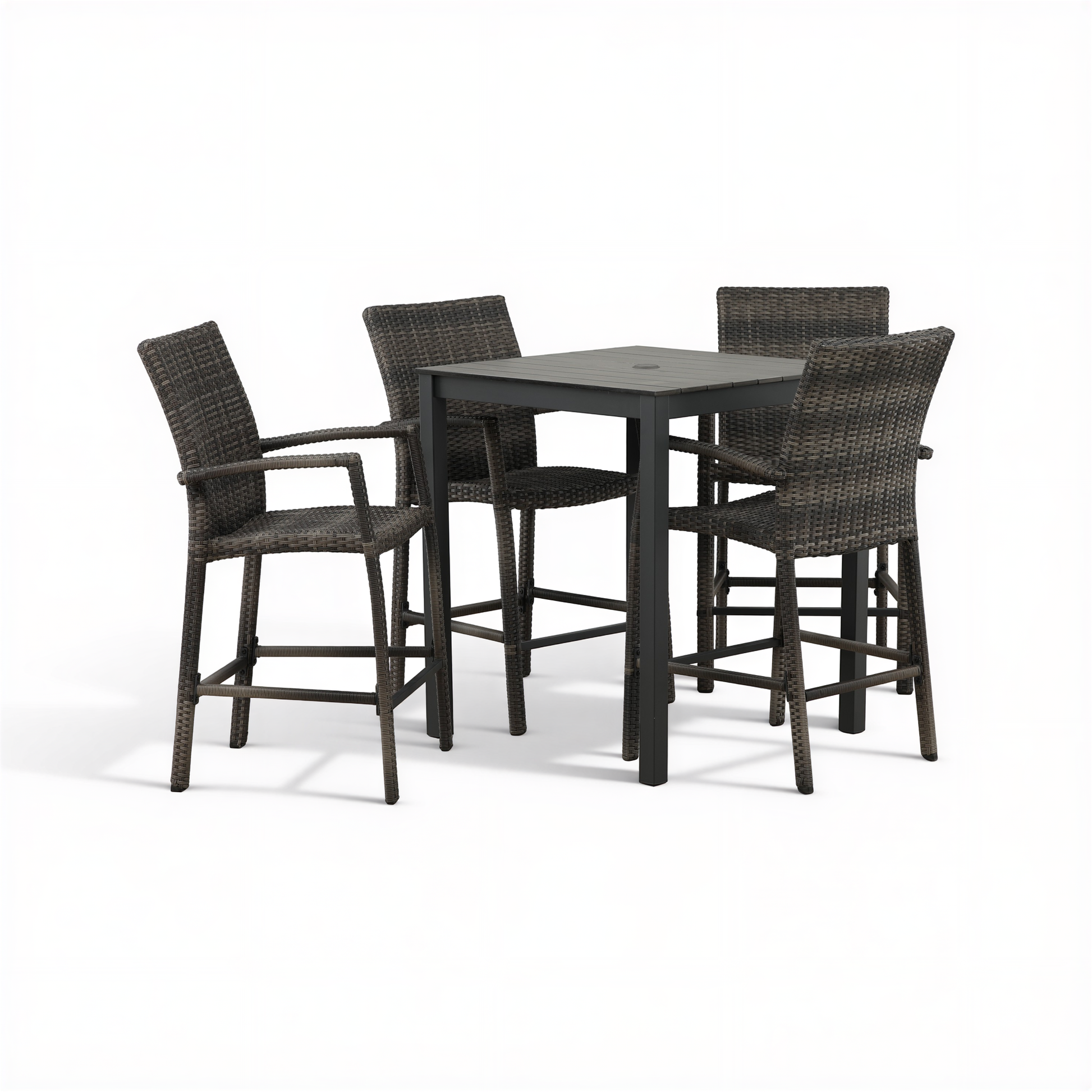 Chalfonte 5-Piece Outdoor Counter Patio Dining Set
