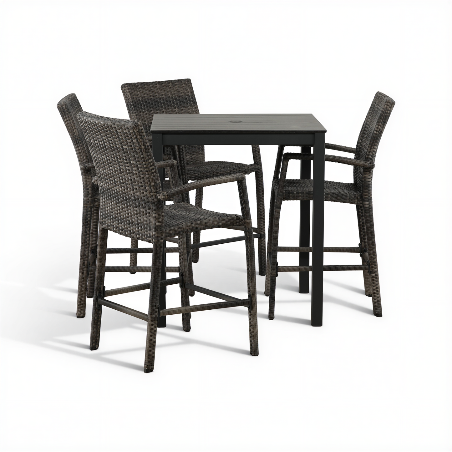 Chalfonte 5-Piece Outdoor Counter Patio Dining Set