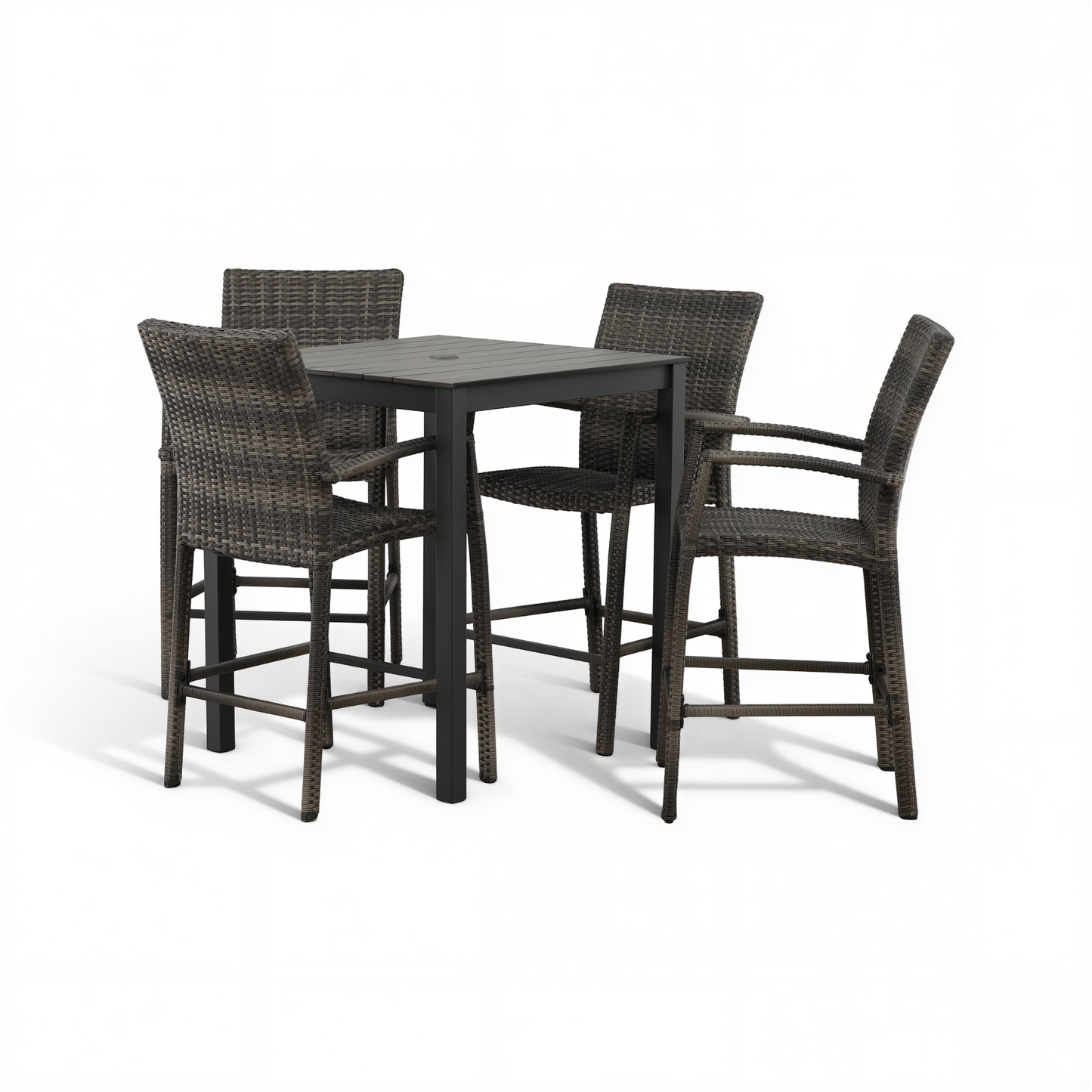 Chalfonte 5-Piece Outdoor Counter Patio Dining Set