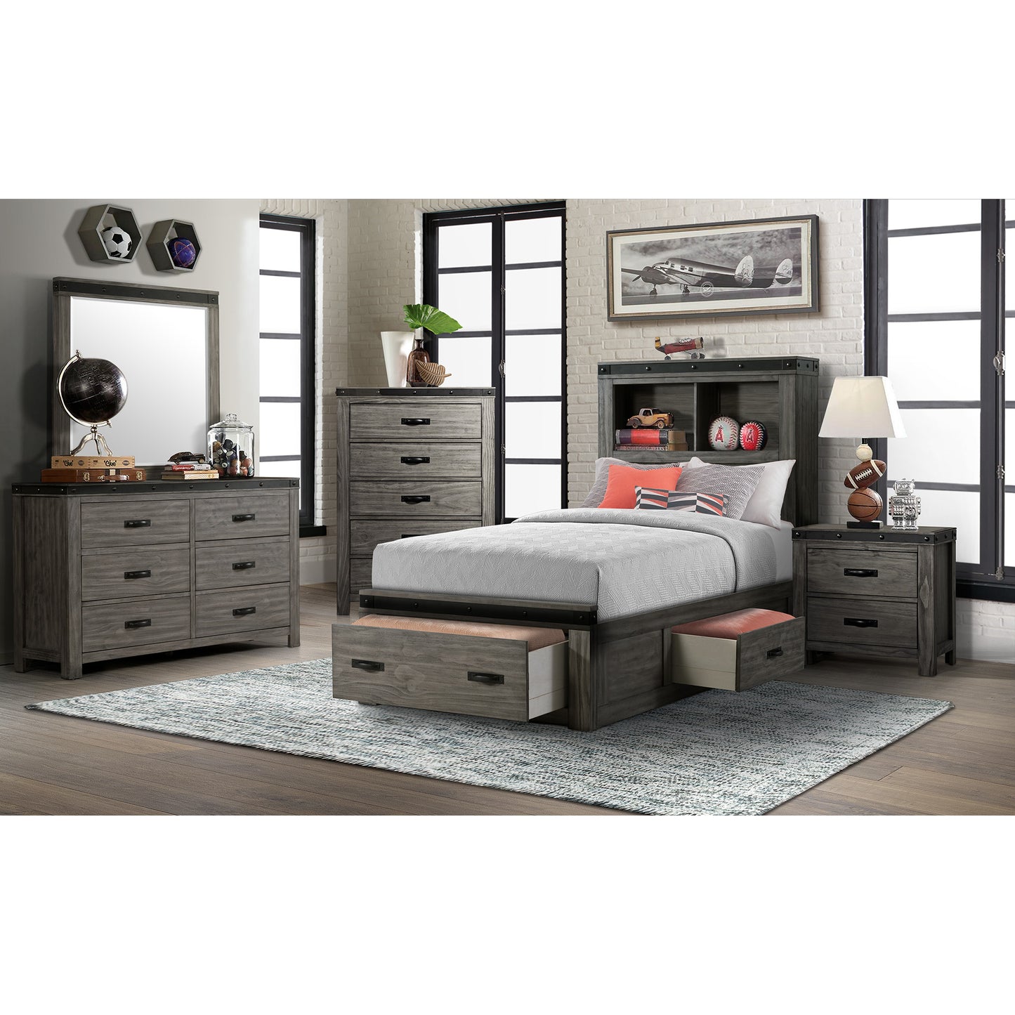 Mason 3-Piece Storage Bedroom Set