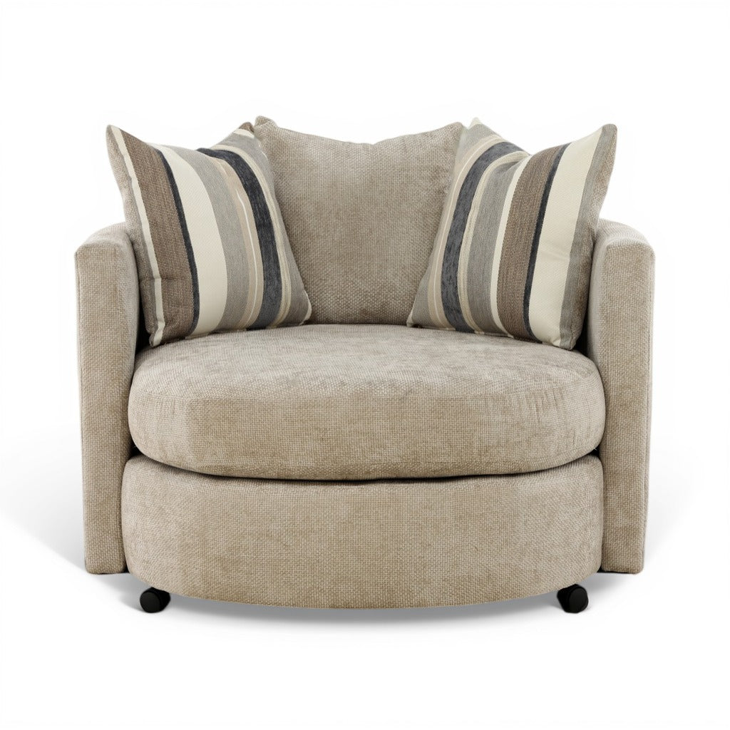 Jacqueline Accent Chair Pebble