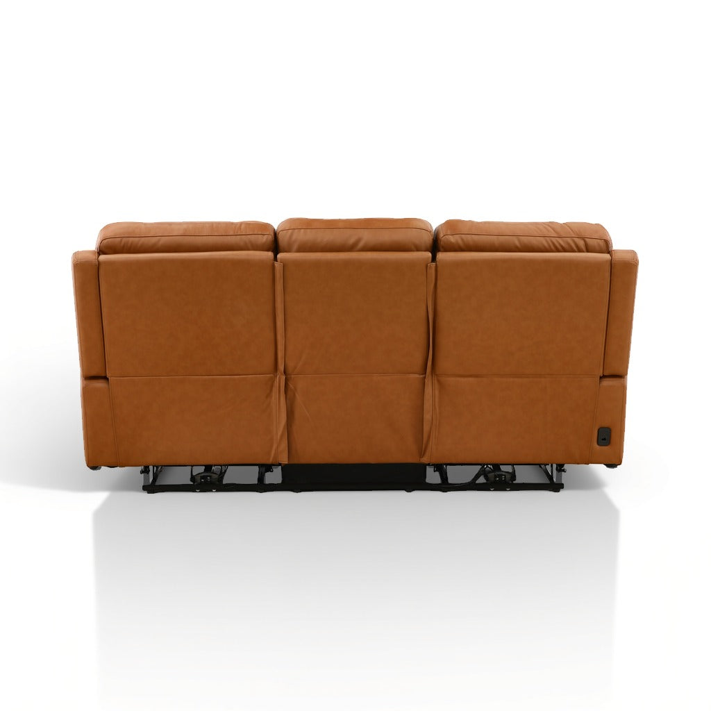 Samarah Power Reclining Leather Sofa