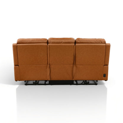 Samarah Power Reclining Leather Sofa