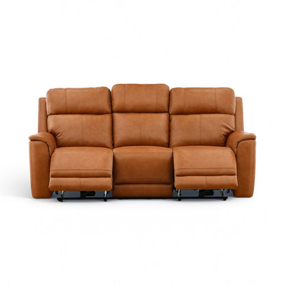 Samarah Power Reclining Leather Sofa