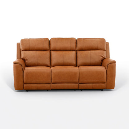 Samarah Power Reclining Leather Sofa