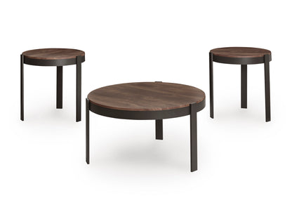 Ashley Horizon Hills Occasional Table Set (Set of 3)
