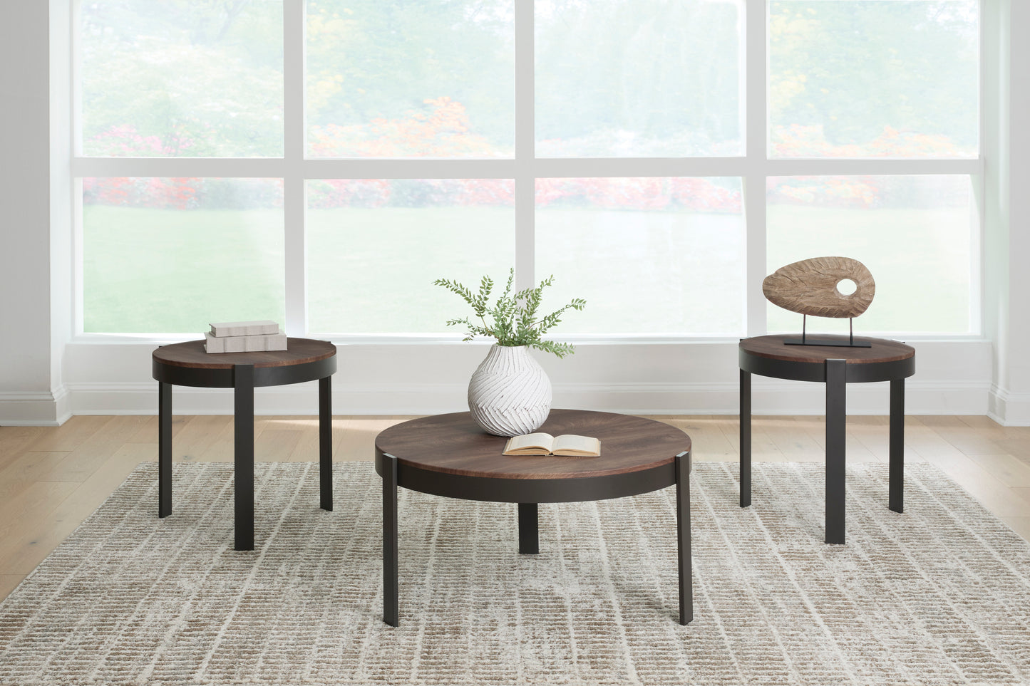 Ashley Horizon Hills Occasional Table Set (Set of 3)