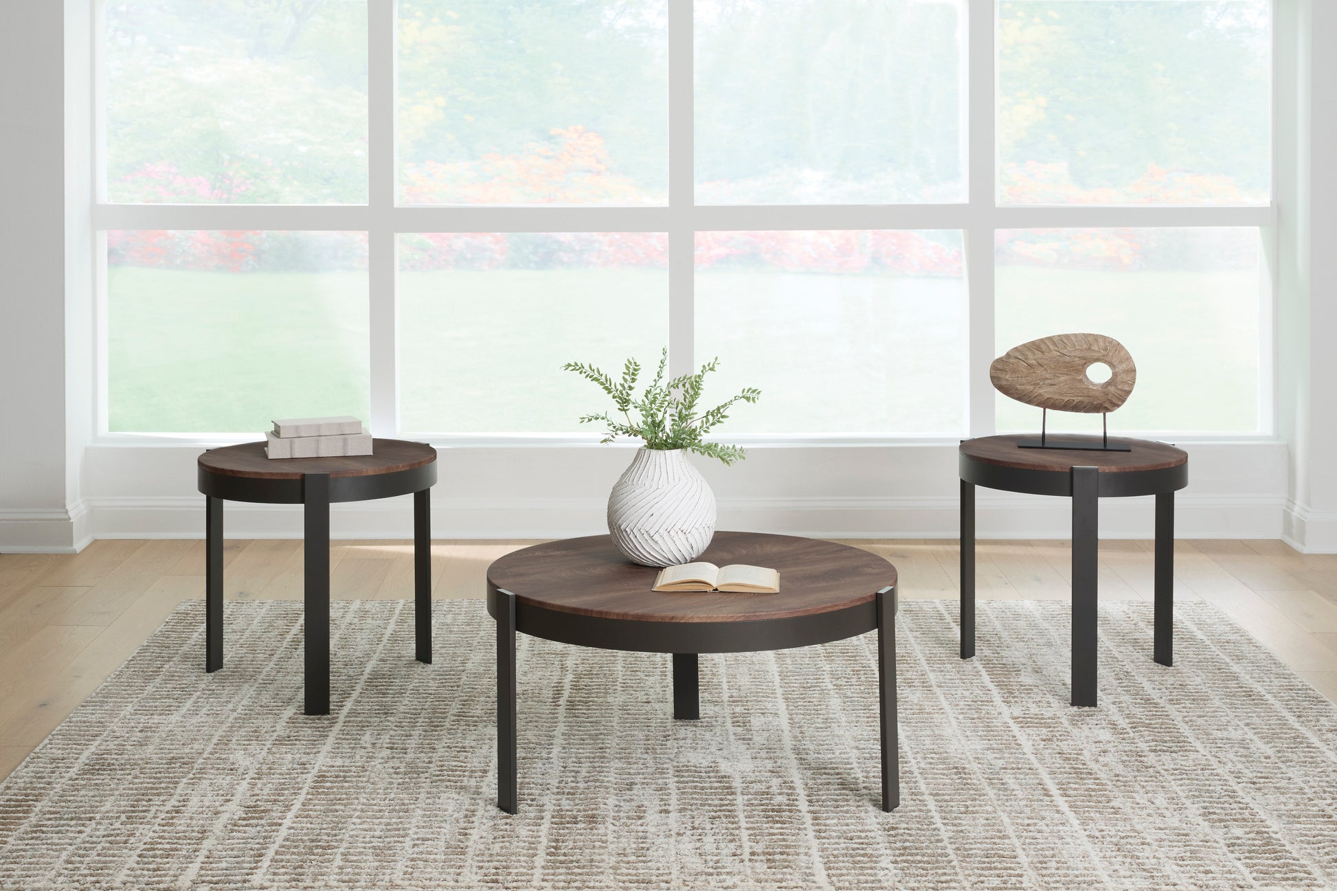 Ashley Horizon Hills Occasional Table Set (Set of 3)