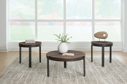 Ashley Horizon Hills Occasional Table Set (Set of 3)