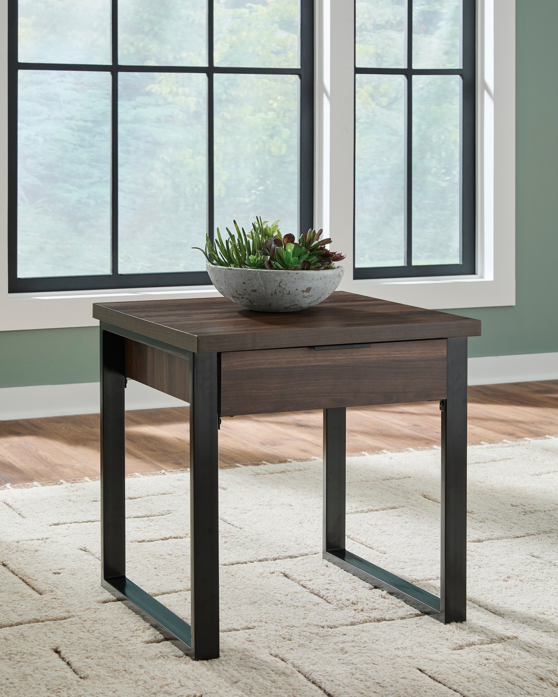 Ashely Wickman Falls Square End Table