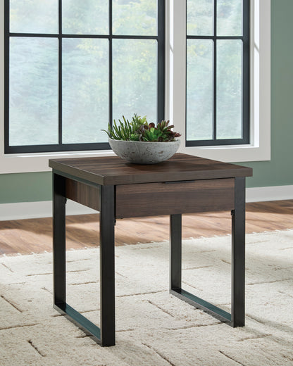 Ashely Wickman Falls Square End Table