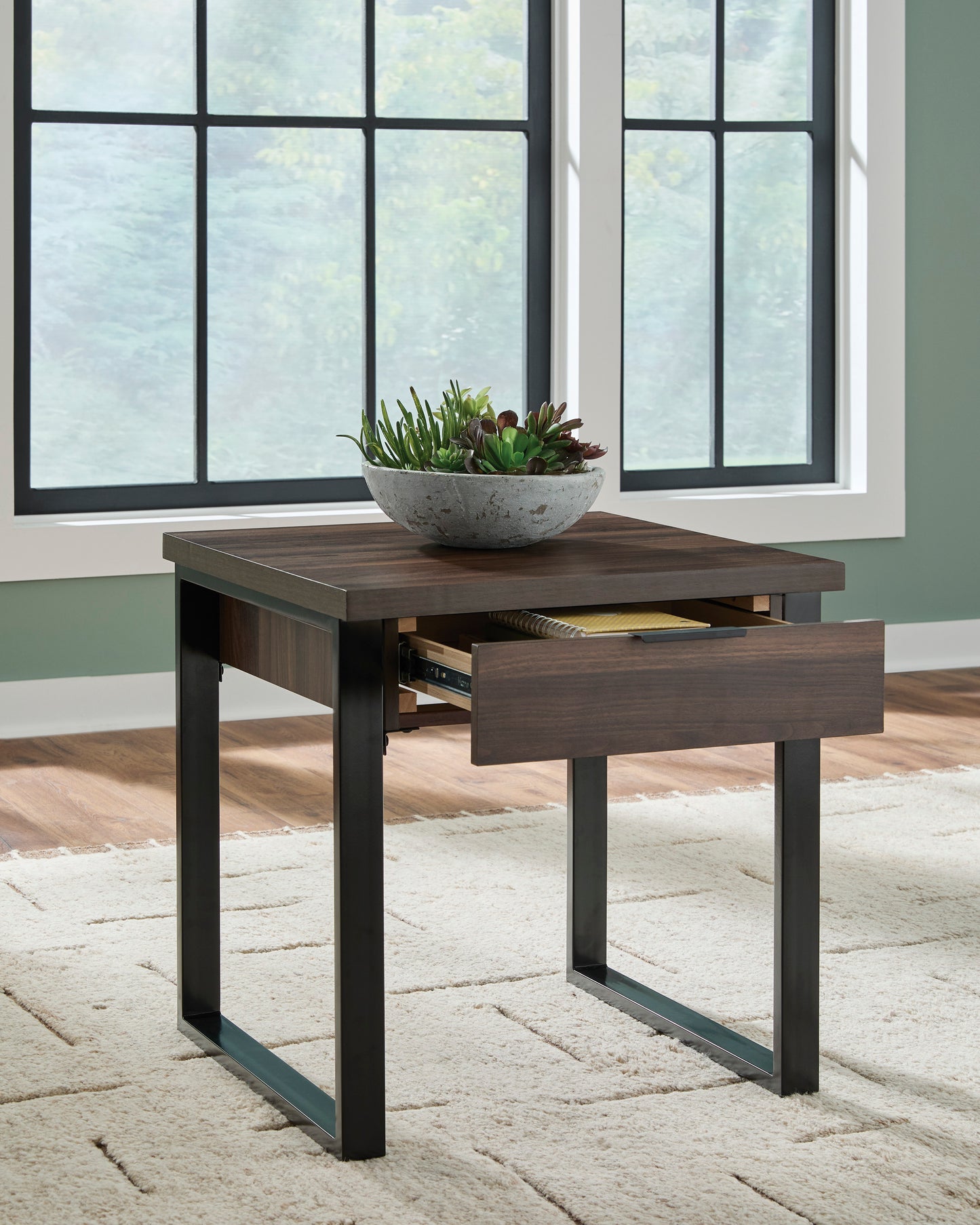 Ashely Wickman Falls Square End Table