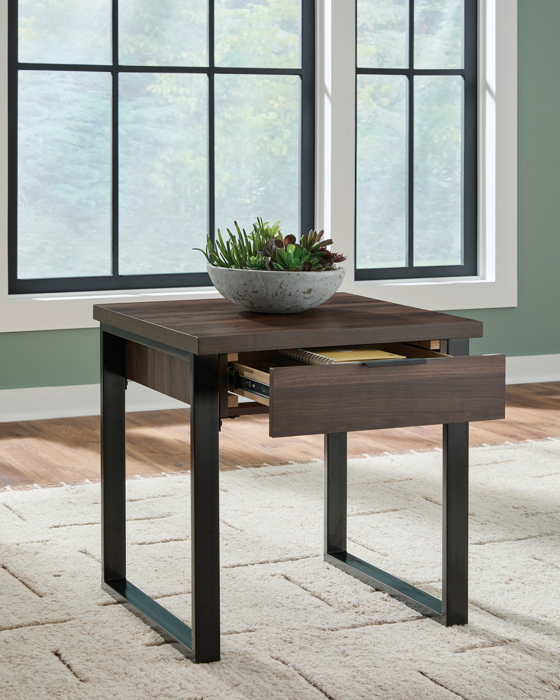 Ashely Wickman Falls Square End Table