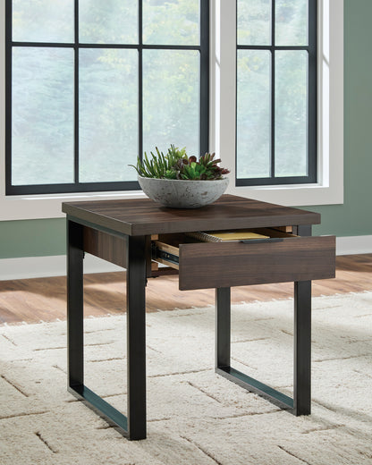 Ashely Wickman Falls Square End Table