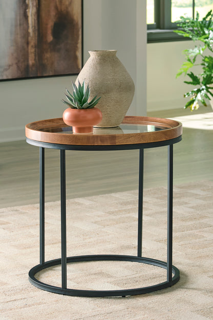 Noraluna Round End Table