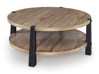Ridgester Round Coffee Table