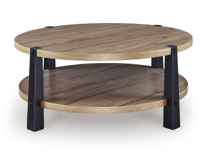 Ridgester Round Coffee Table