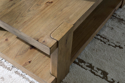 Flangren Rectangular Coffee Table