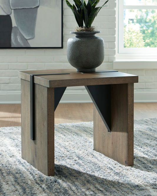 Ashley Kandinew Square End Table - alternate view