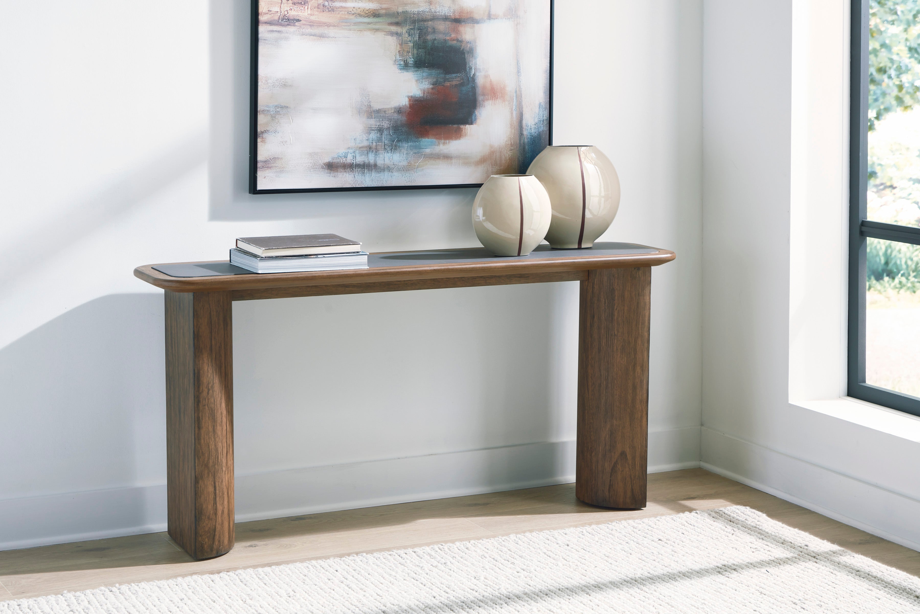Ashley Dontayne Sofa Table – Levin Furniture