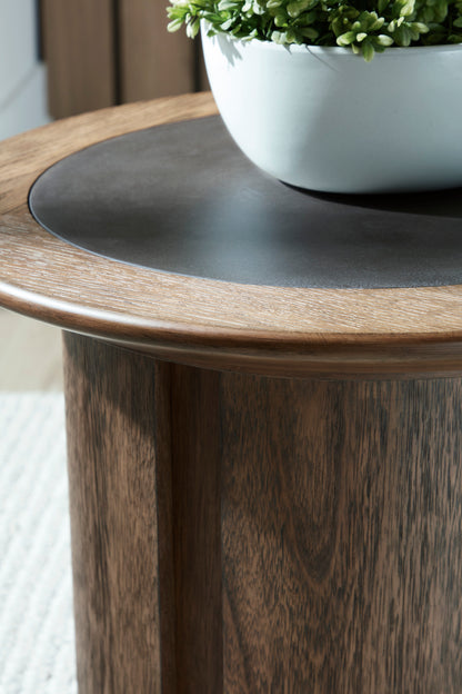 Ashley Dontayne Round End Table
