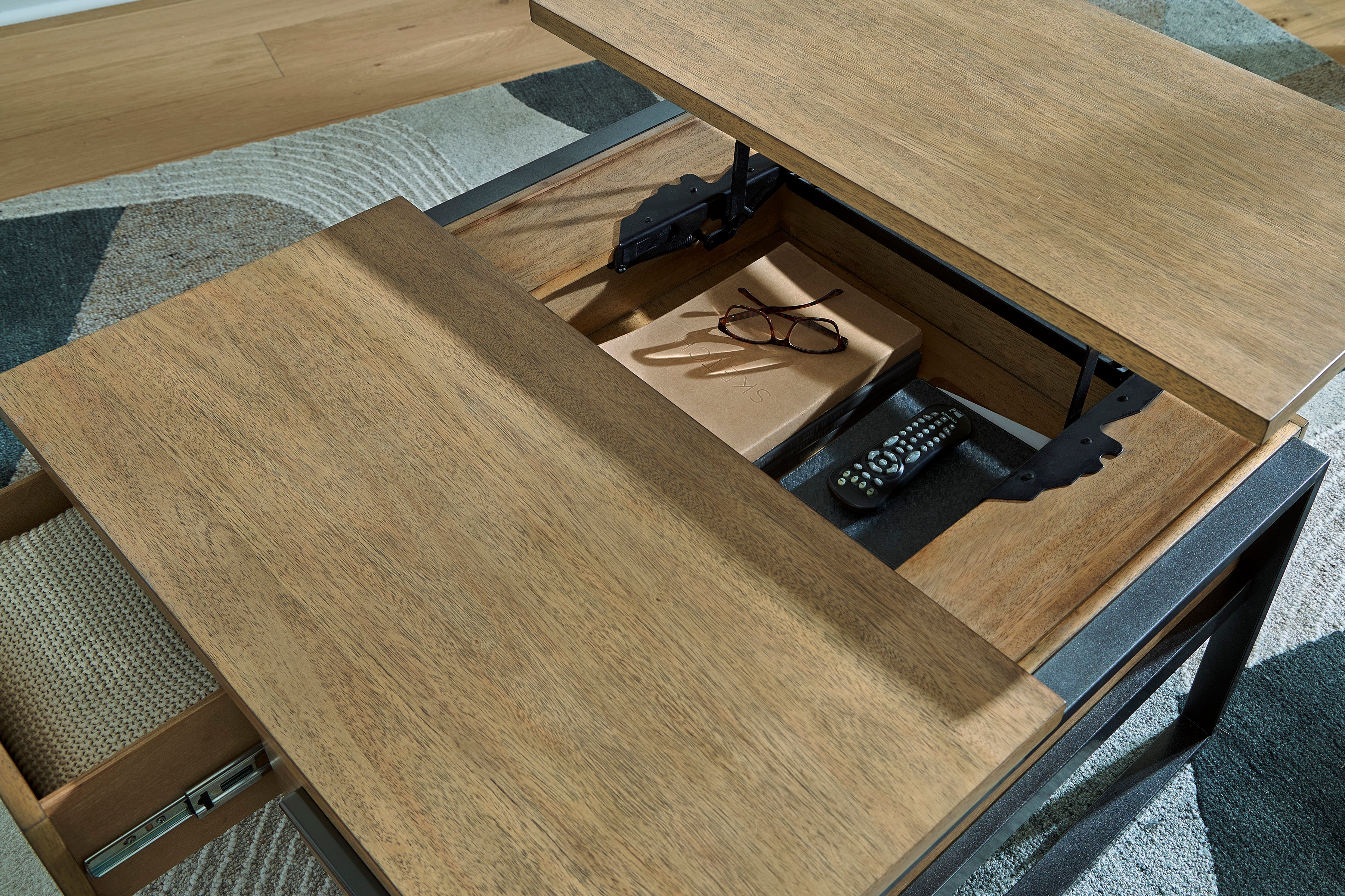 Ashley Montia Lift-Top Coffee Table – Levin Furniture