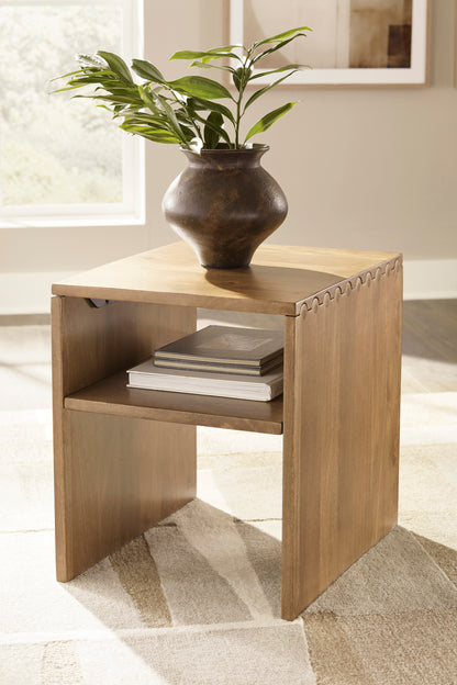 Ella Grove Rectangular End Table