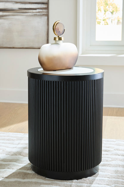 Grayman Round End Table