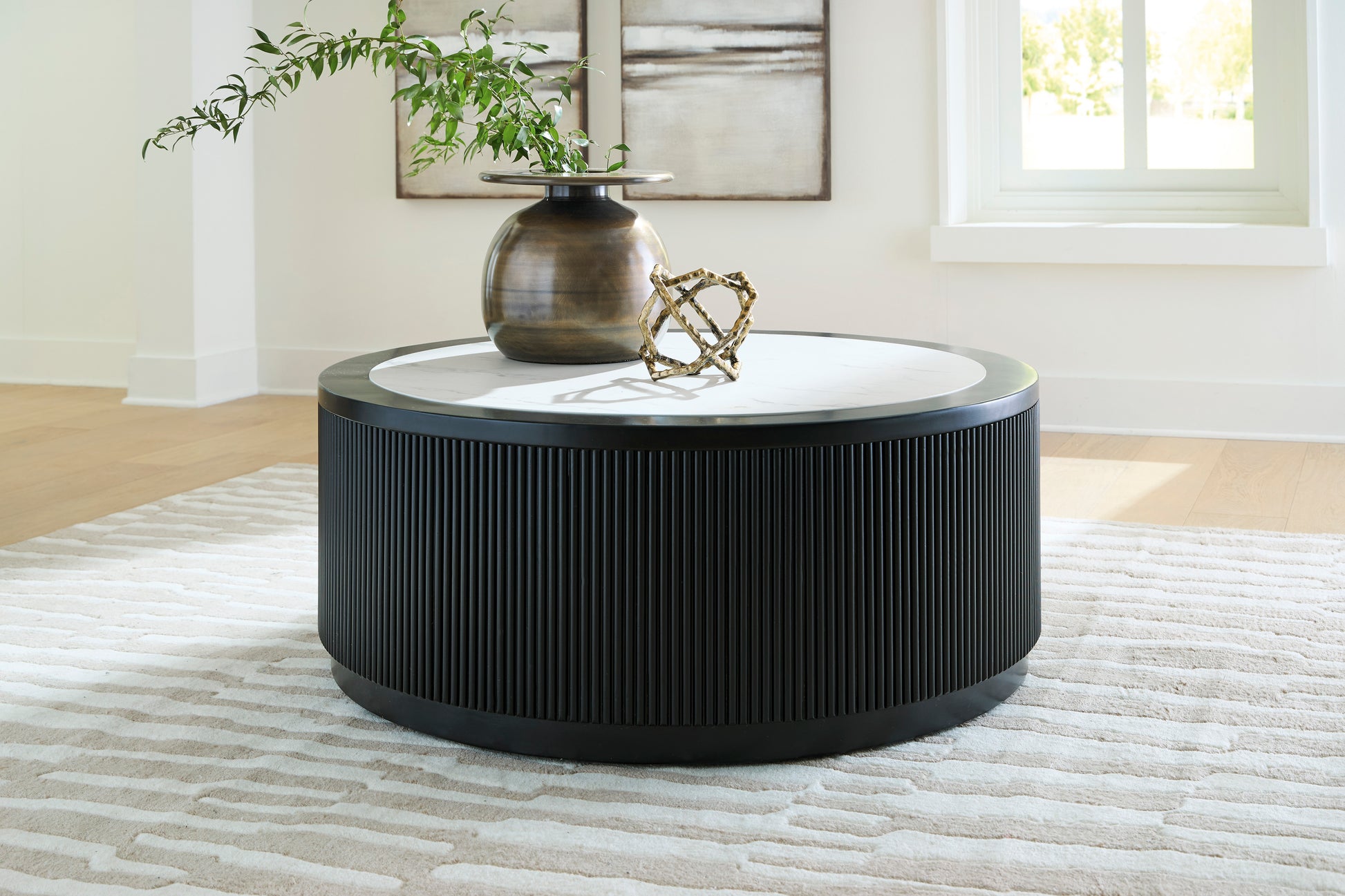 Grayman Round Coffee Table