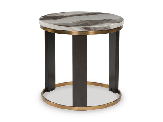 Jazmore Round End Table