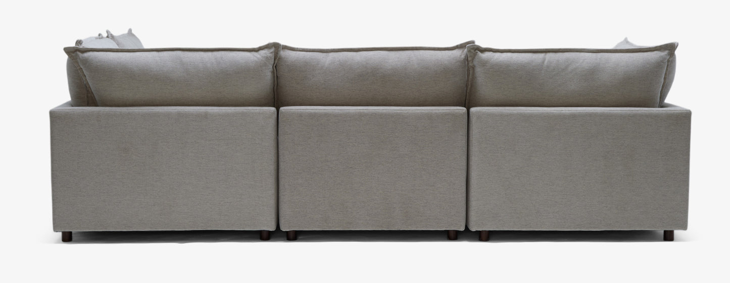 Tanner 5-Piece U-Sofa Bumper Sectional