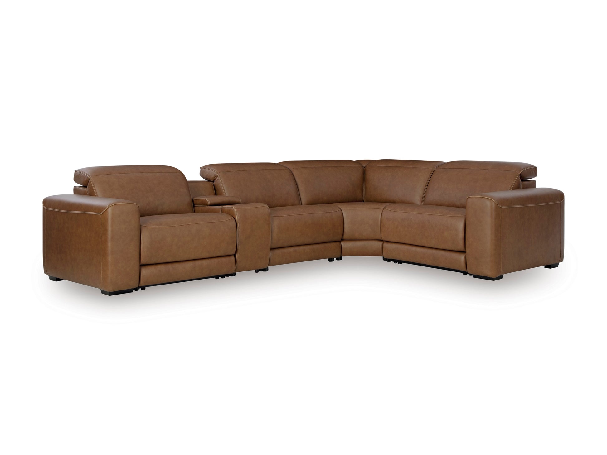 Rally-Up 5-Piece Power Reclining Sectional with Console