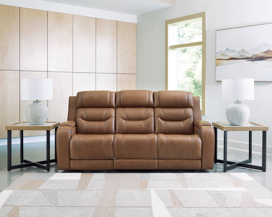 Dreamer Power Reclining Sofa with Audio Seating and Drop-Down Table