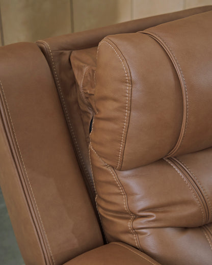 Dreamer Power Reclining Console Loveseat with Audio Seating