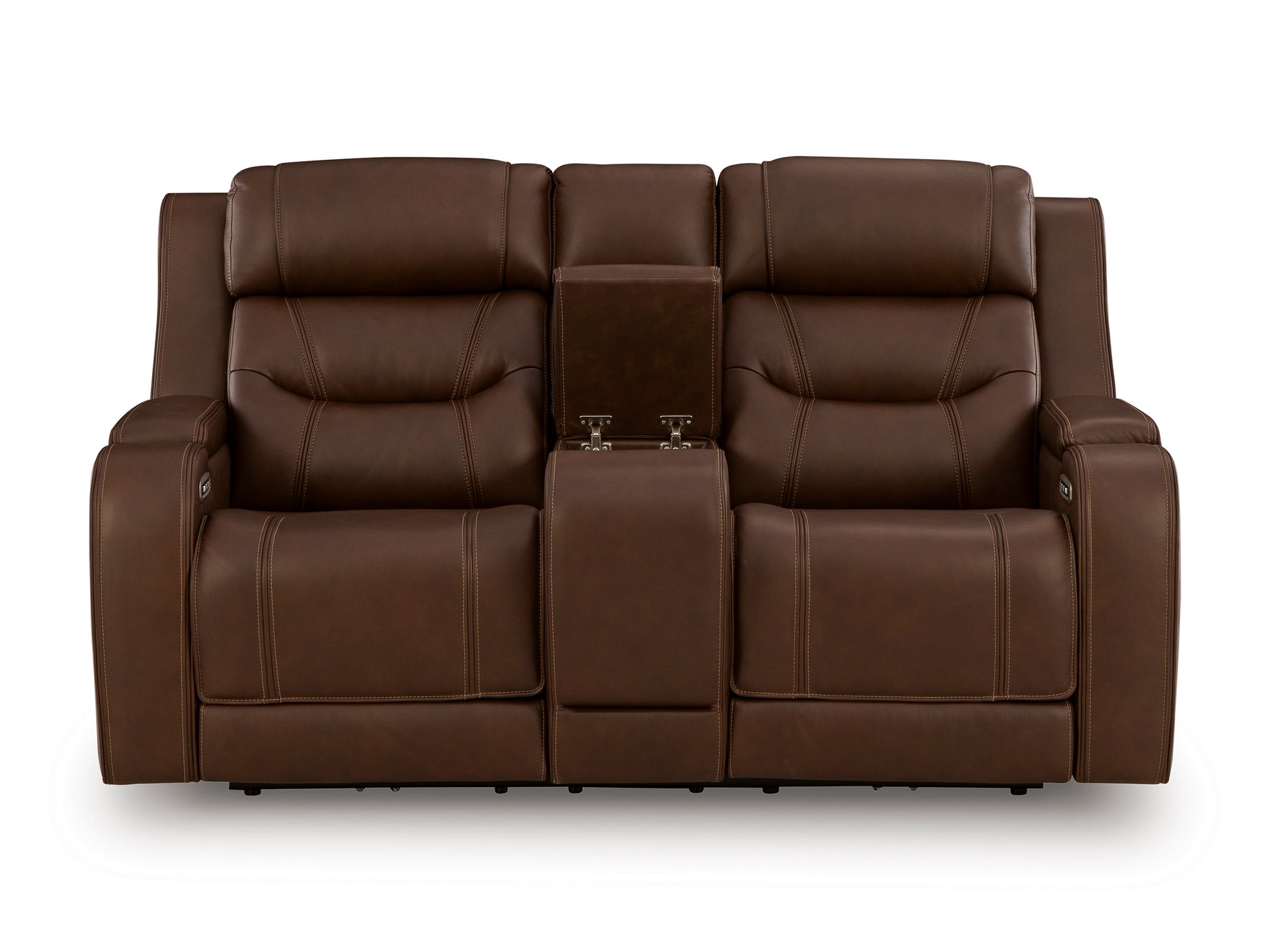Dreamer Power Reclining Console Loveseat with Audio Seating