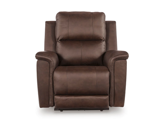 Beryton Power Recliner with Adjustable Headrest