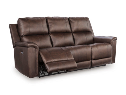 Beryton Power Reclining Sofa with Adjustable Headrest
