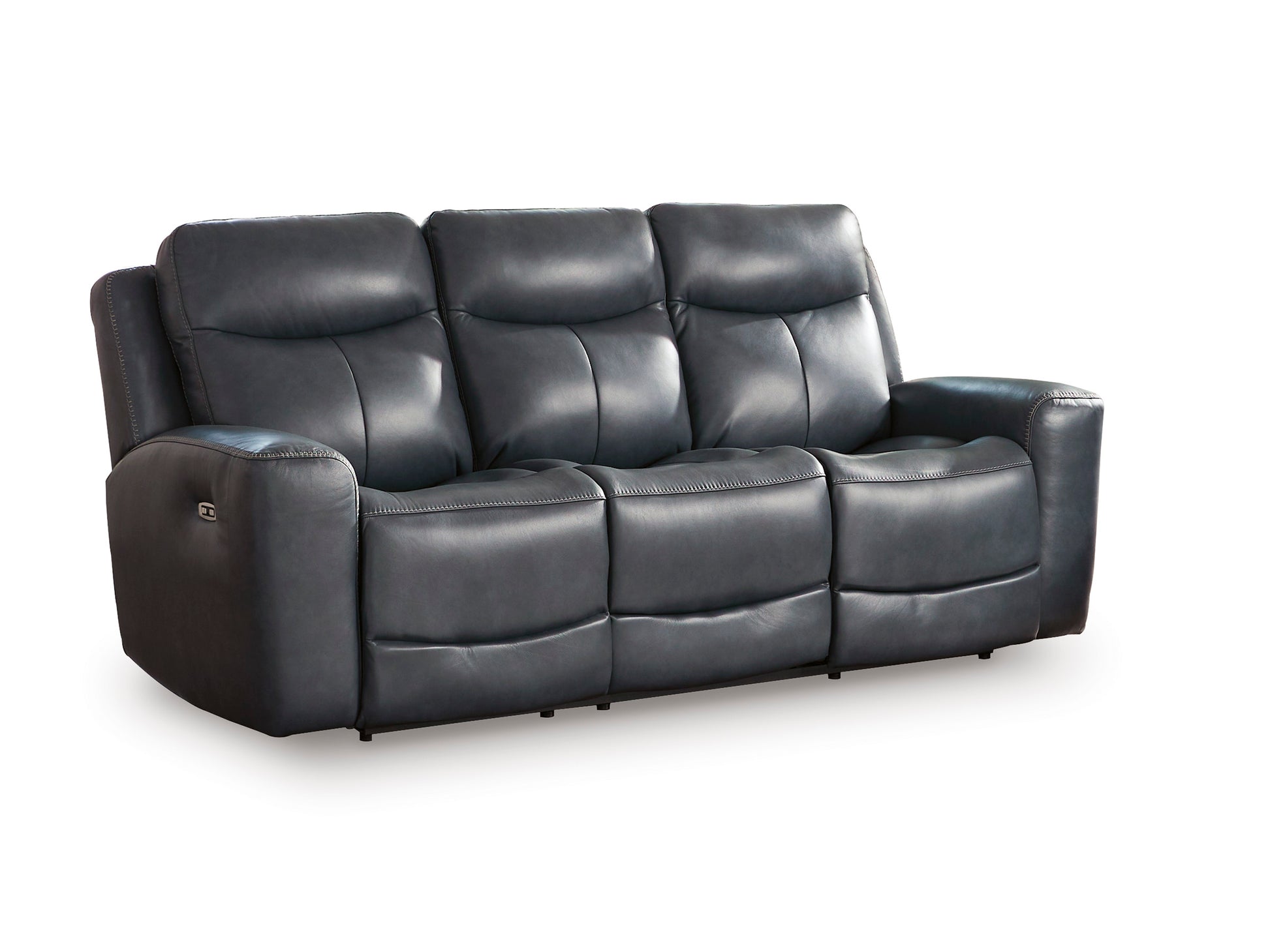 Momentum Moves Leather Power Reclining Sofa with Adjustable Headrest