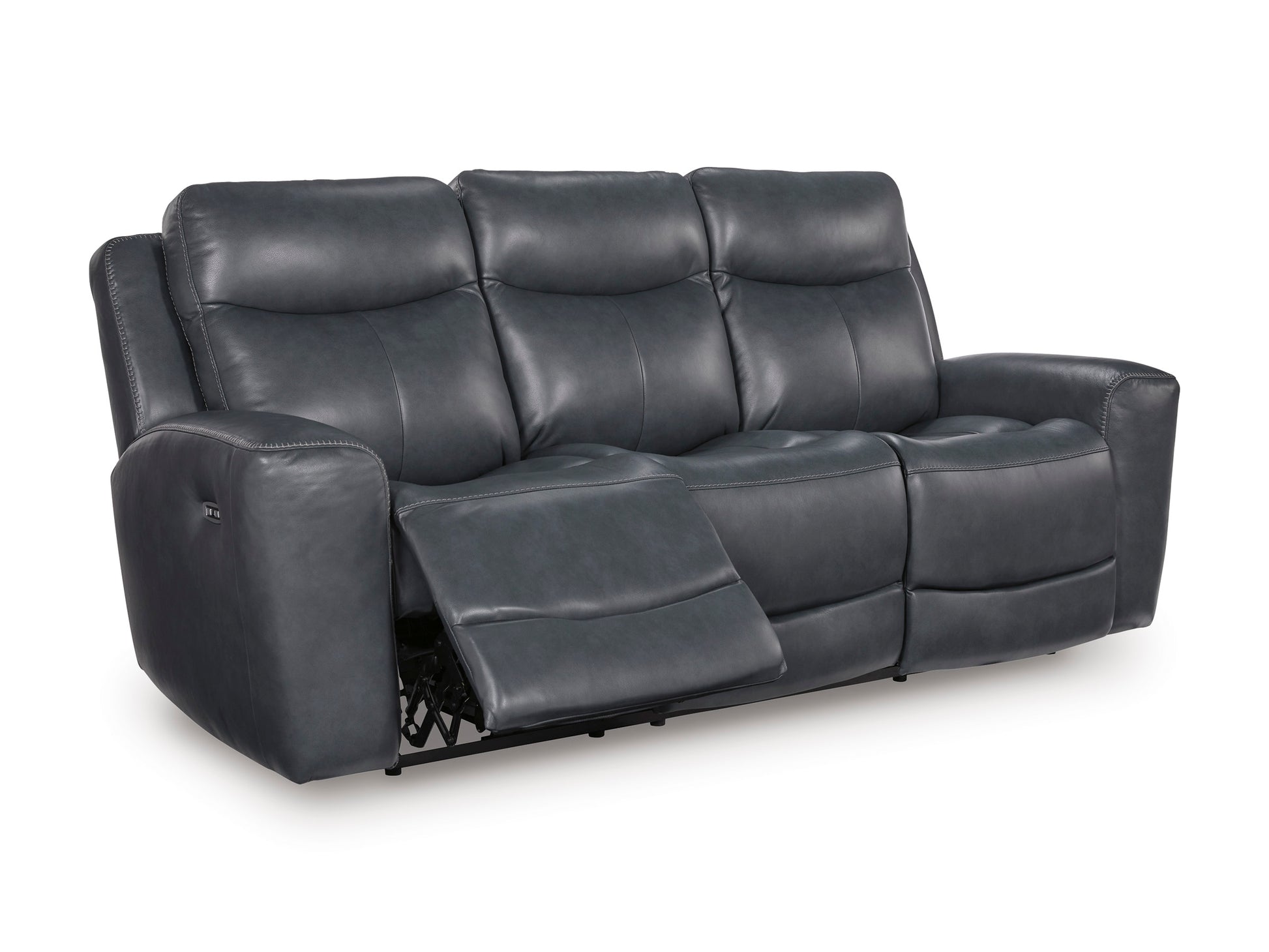 Momentum Moves Leather Power Reclining Sofa with Adjustable Headrest