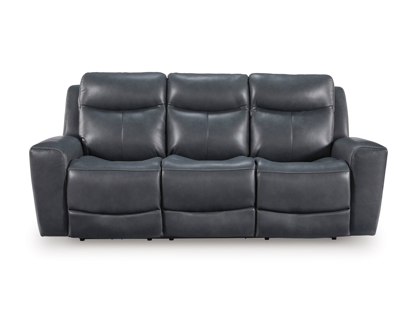 Momentum Moves Leather Power Reclining Sofa with Adjustable Headrest