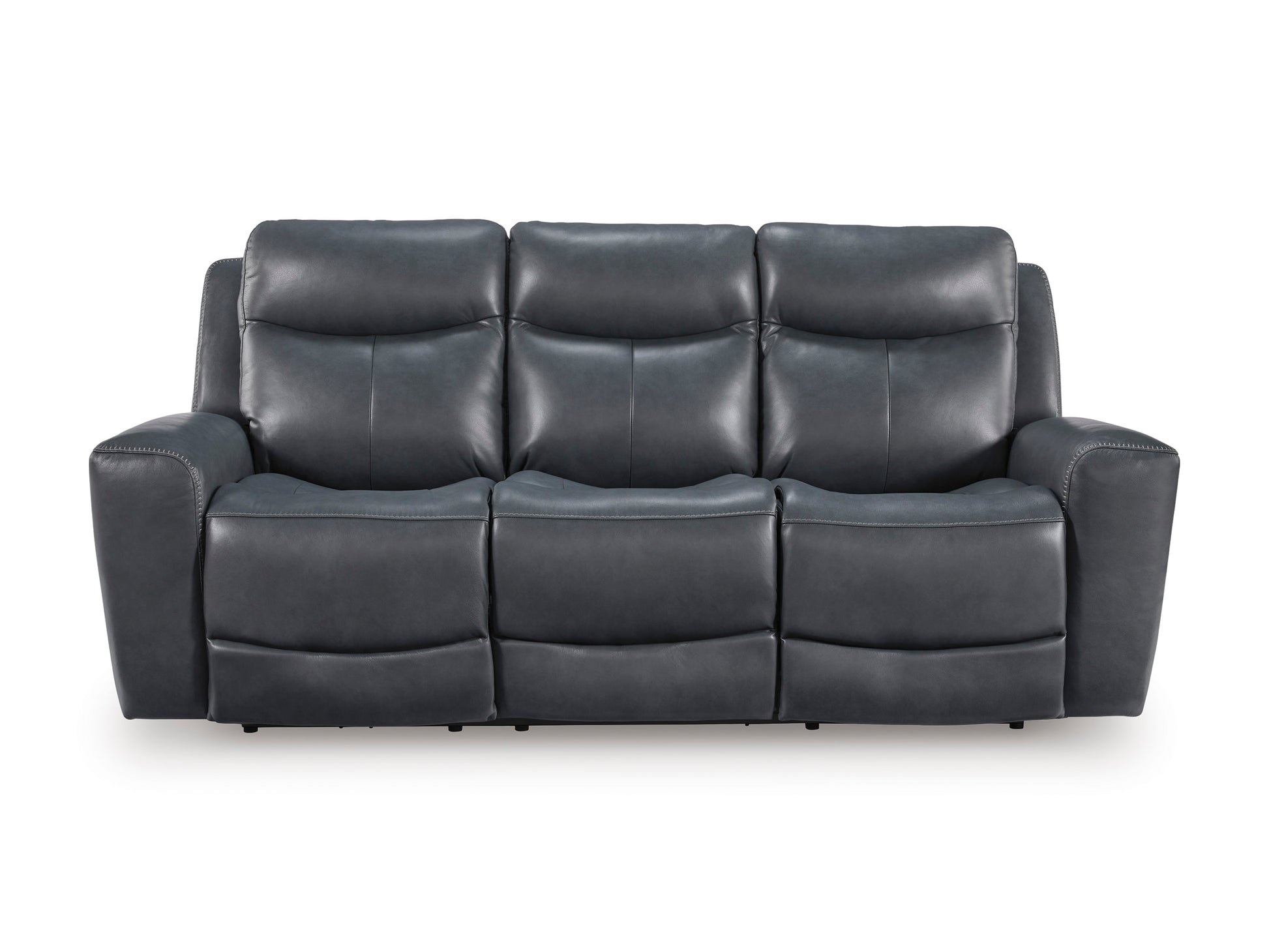 Momentum Moves Leather Power Reclining Sofa with Adjustable Headrest