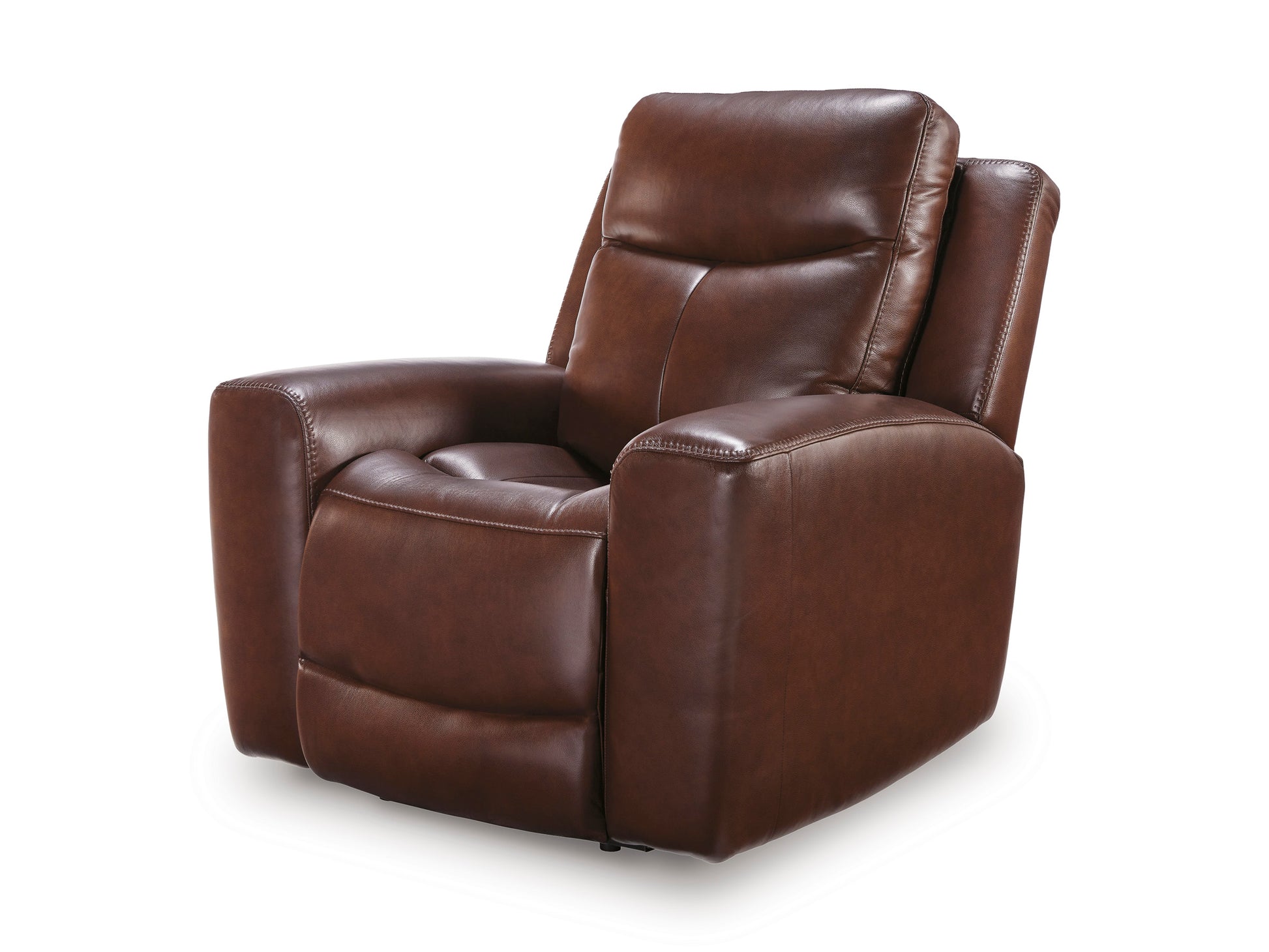 Momentum Moves Leather Power Recliner with Adjustable Headrest