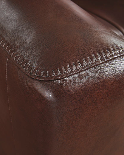 Momentum Moves Leather Power Recliner with Adjustable Headrest