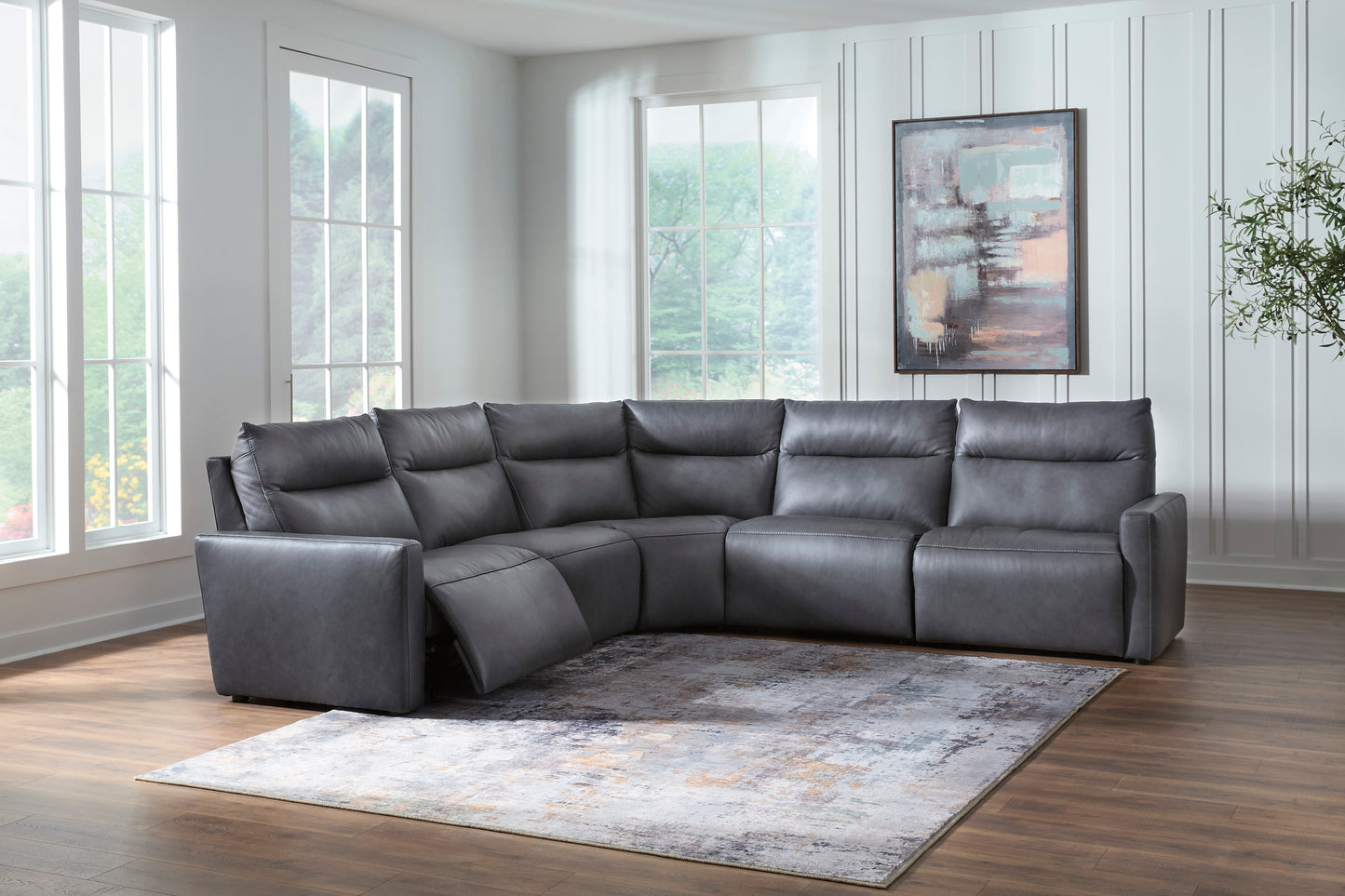 Ashley ModZ 5-Piece Power Reclining Sectional
