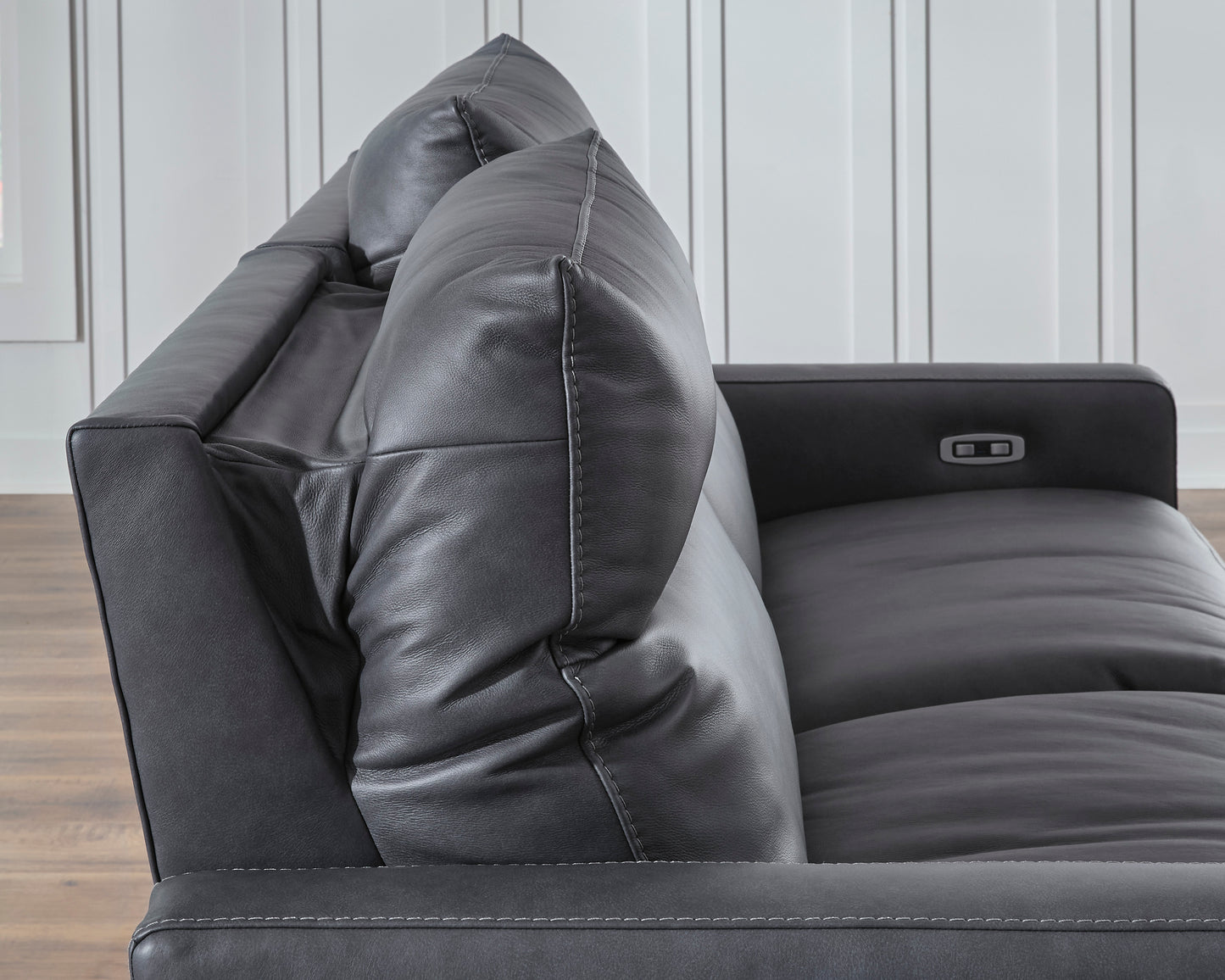 ModZ 6-Piece Power Reclining Sectional with Audio Console