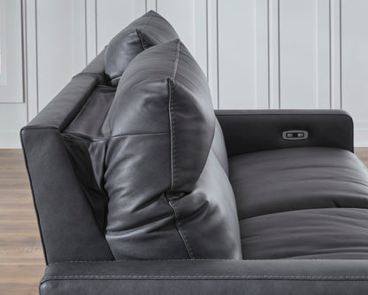 ModZ 6-Piece Power Reclining Sectional with Audio Console