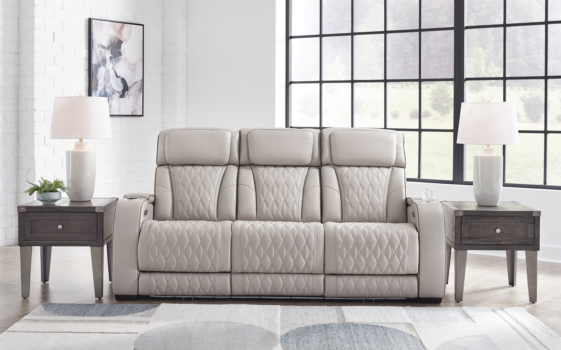 Boyington Power Reclining Sofa with Adjustable Headrest