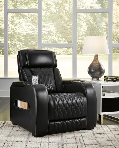 Boyington Power Recliner with Adjustable Headrest